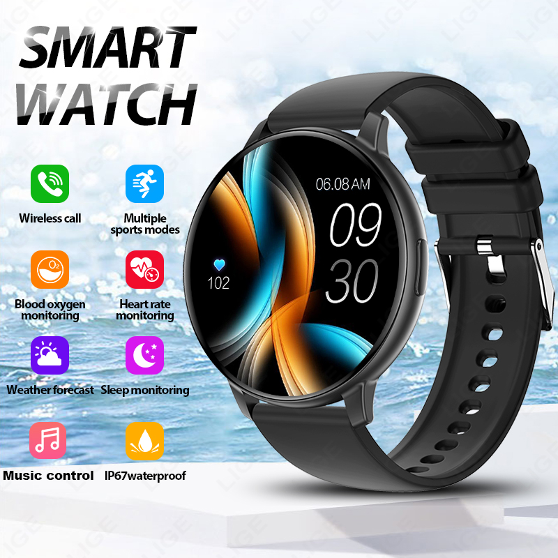 Smartwatch Watches Price - LIGE Nowy Smartwatch z Funkcją Rozmów