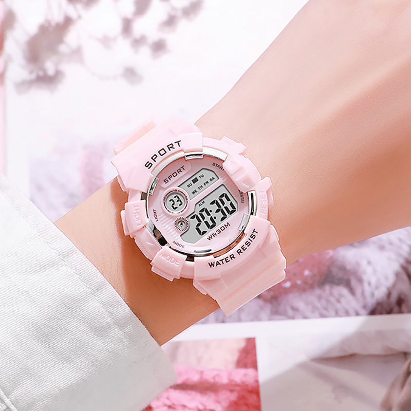 Smartwatch Watches For Girls - Modne zegarki dla dzieci Luminous wodoodporny