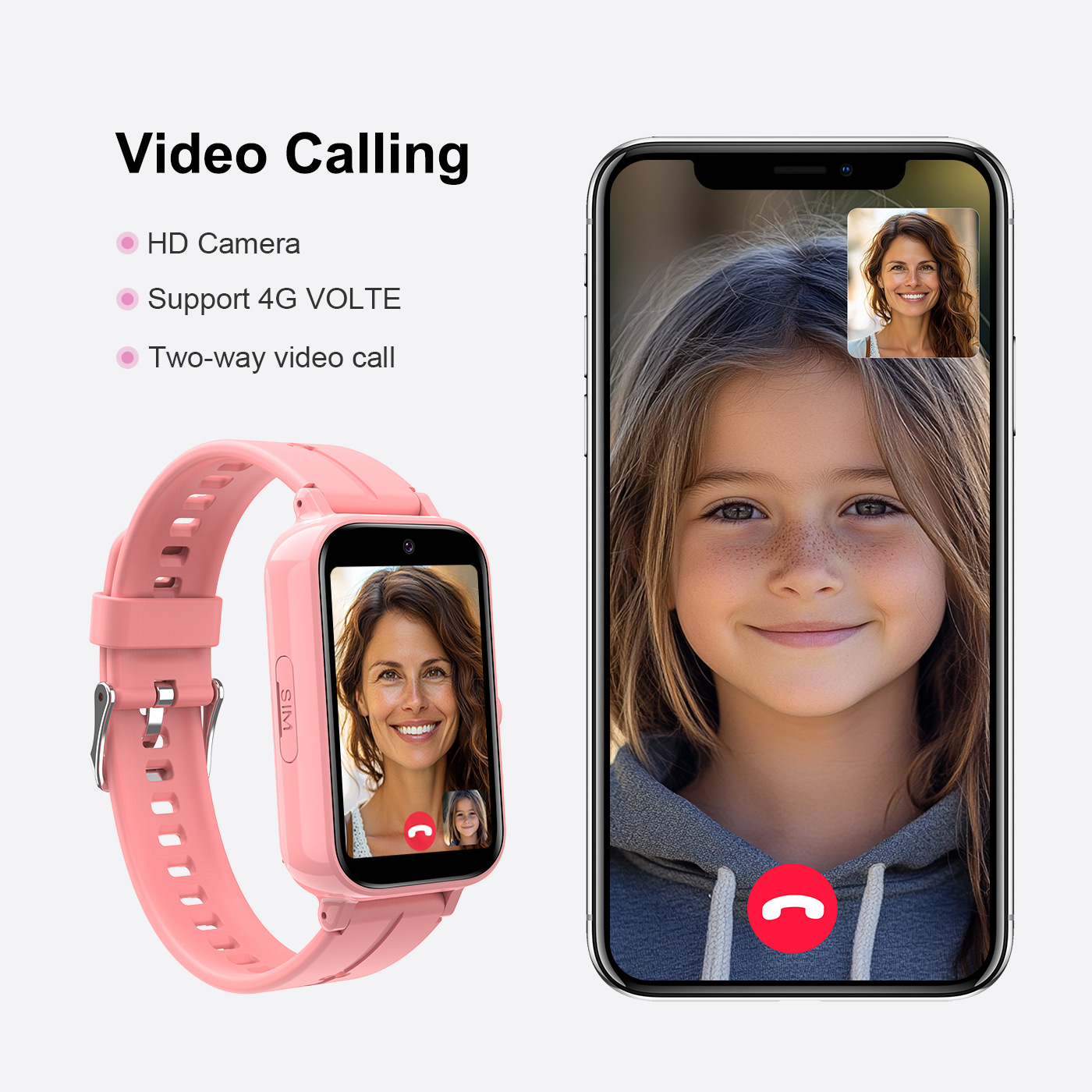 Smartwatch Watches For Kids With Gps - Inteligentny zegarek dla dzieci z kartą