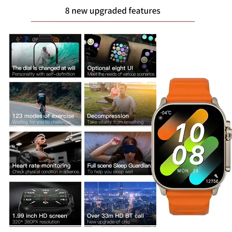 Nowy Smartwatch T10 Ultra 49mm – Smartwatch Watches For Women With Gps recenzja i cena