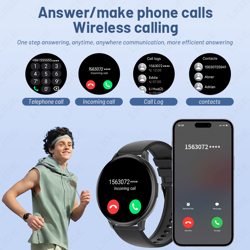 LIGE Nowy Smartwatch z Funkcją – Smartwatch Watches Price recenzja i cena