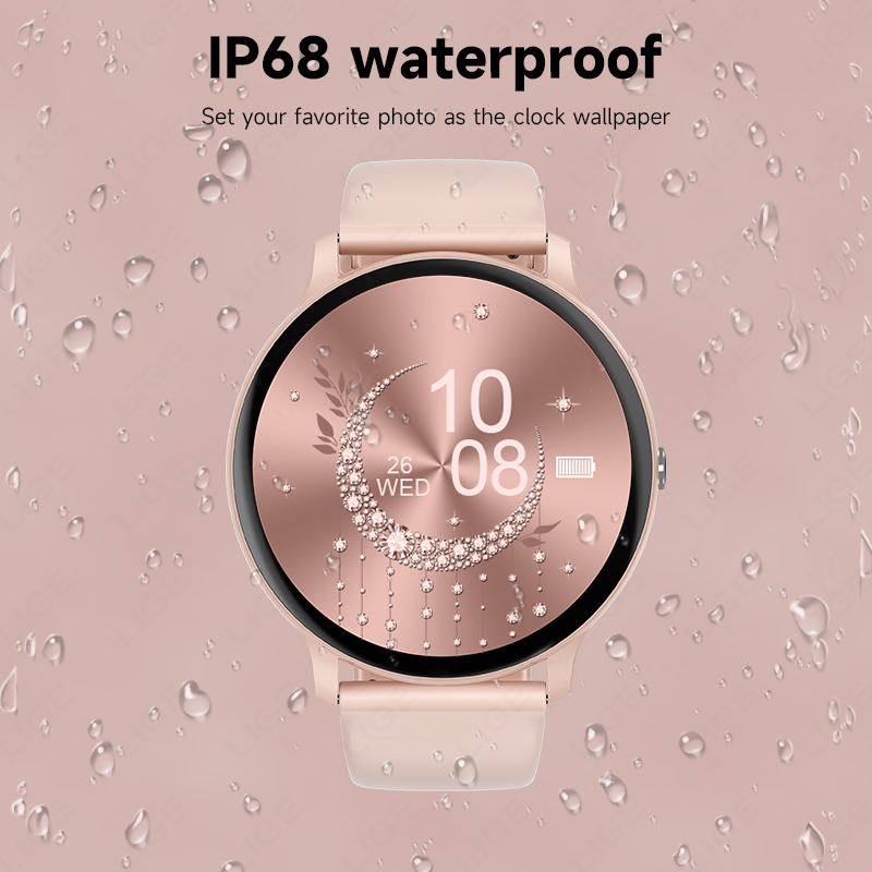 LIGE Smart Watch Women Men Blu – Watches Ladies Smartwatch recenzja i cena