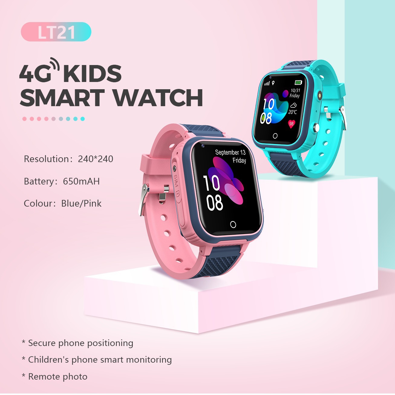 Smartwatch dla dzieci z kamerą – Smartwatch Watches For Kids With Gps recenzja i cena