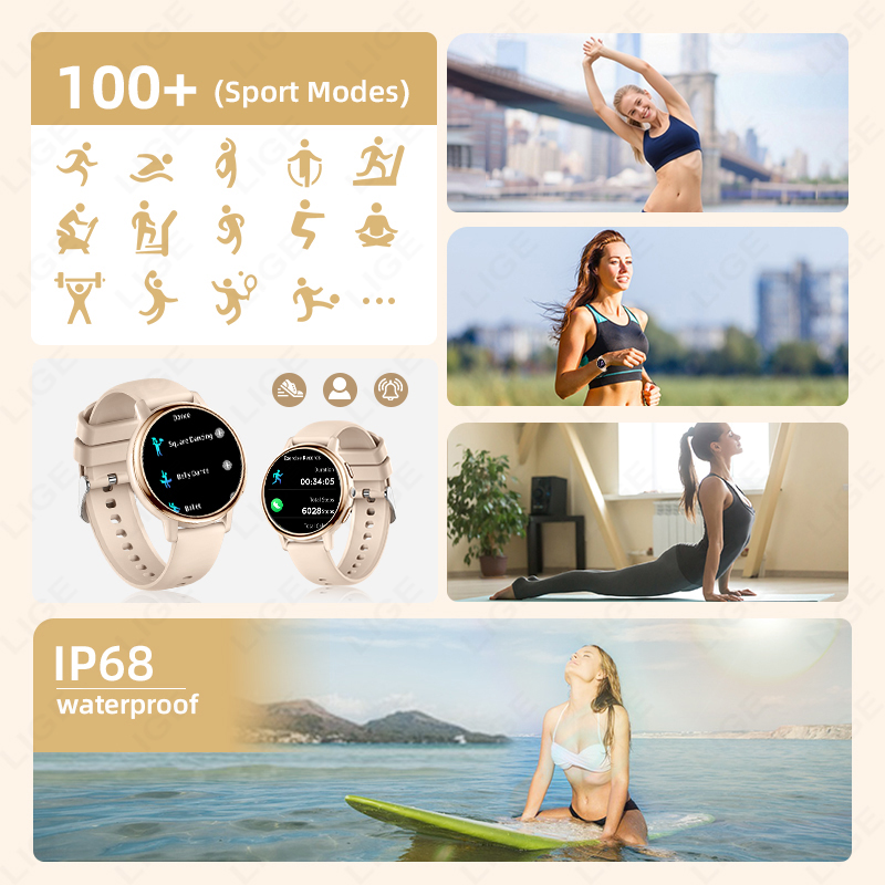 Smartwatch damski LIGE 2026, l – Watches Ladies Smartwatch recenzja i cena
