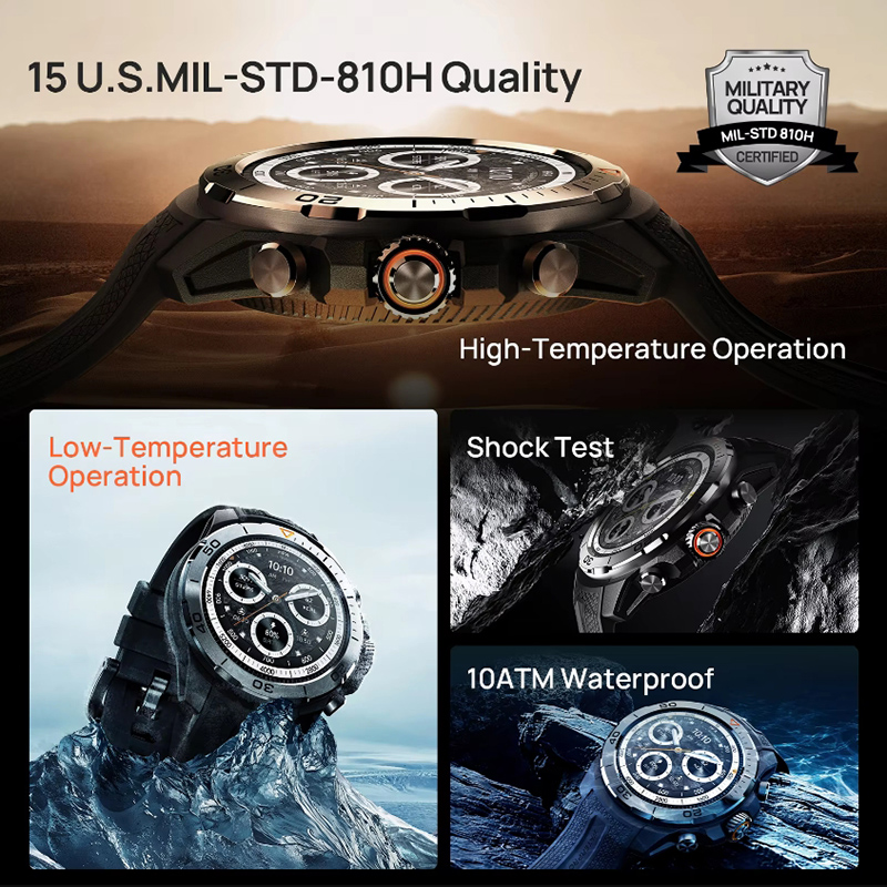 Mibro GS Explorer Smartwatch W – Altimeter Compass Watch recenzja i cena