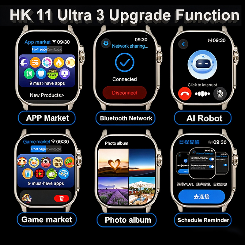 Nowy zegarek HK10 Upgrade HK11 – Smartwatch Watches Price recenzja i cena
