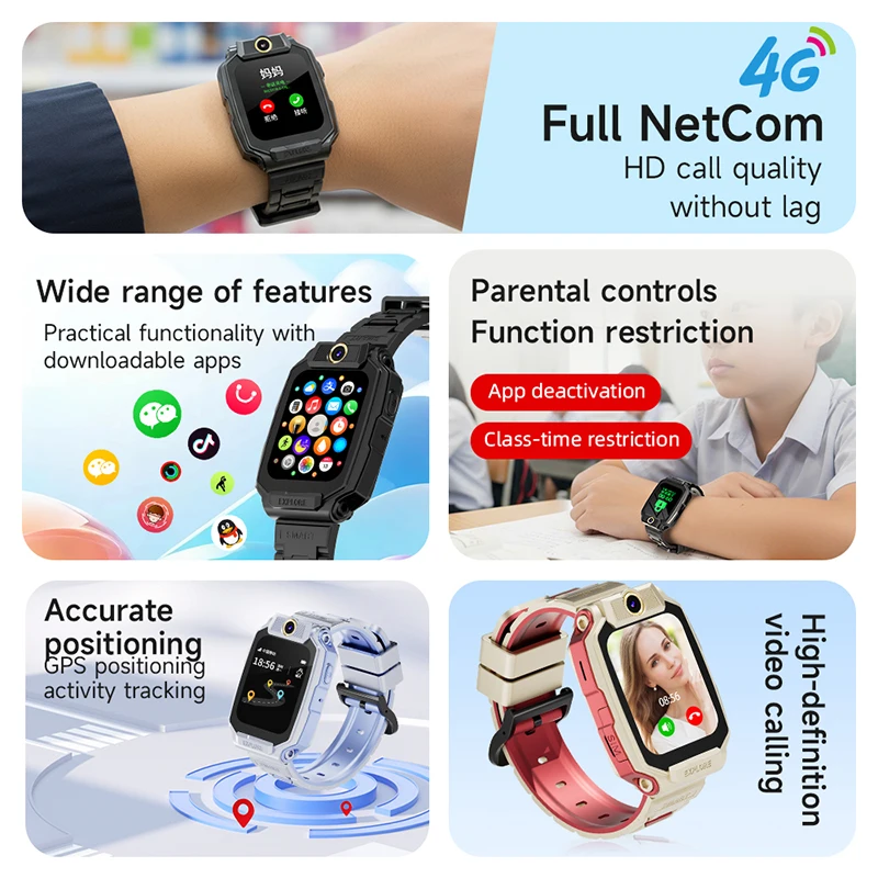 Smartwatch dla dzieci 4G z GPS – Smartwatch Watches For Kids With Gps recenzja i cena