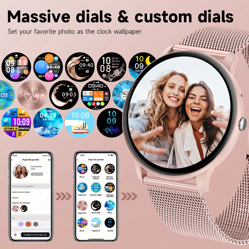 LIGE Smartwatch z funkcją połą – Smartwatch Watches For Girls recenzja i cena