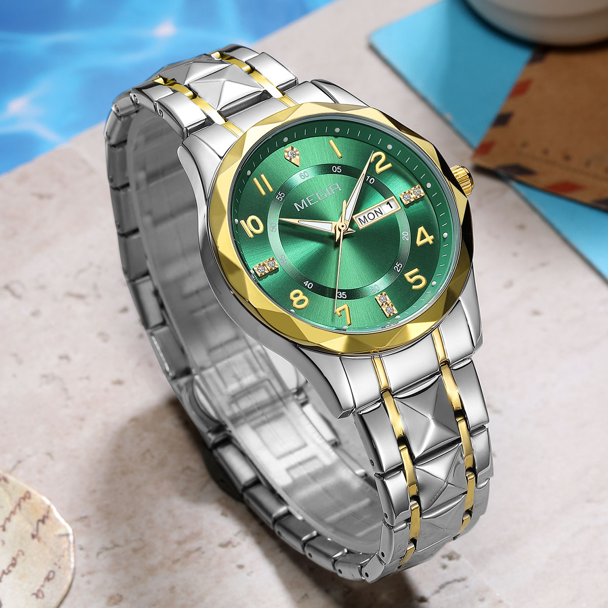 Zegarek męski MEGIR, elegancki – Watches Ladies Smartwatch recenzja i cena