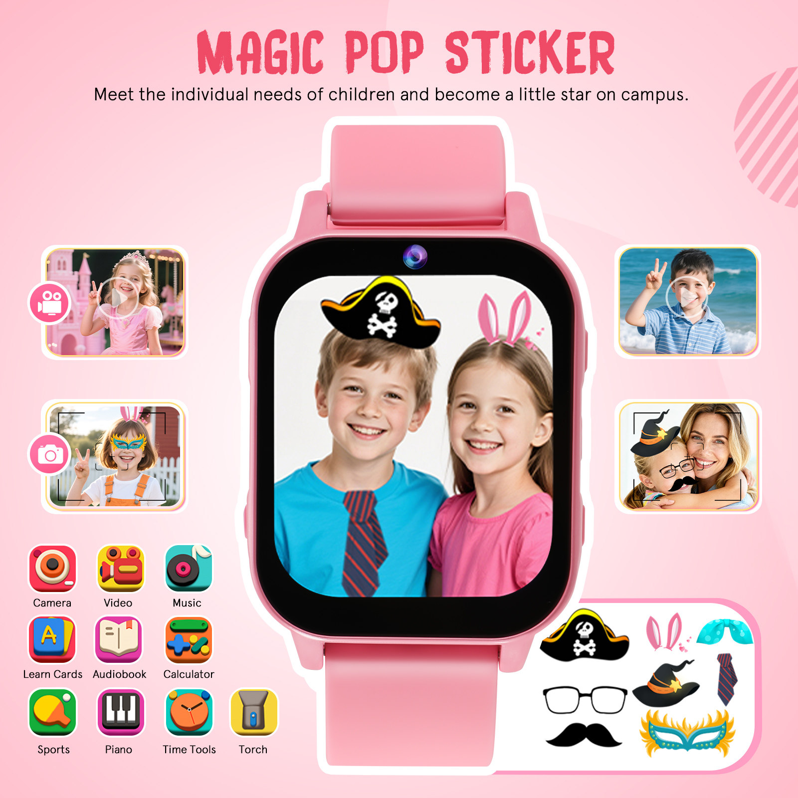 Inteligentny zegarek dla dziec – Smartwatch Watches For Kids recenzja i cena