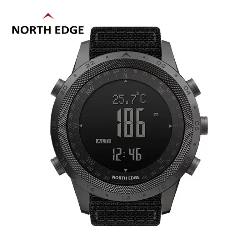 Męski zegarek cyfrowy NORTH ED – Altimeter Compass Watch recenzja i cena