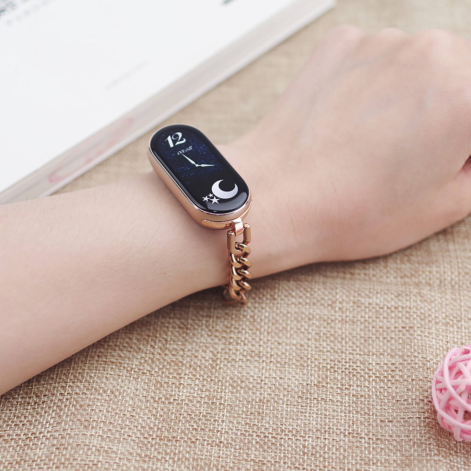Pasek łańcuszkowy do Mi Band 1 – Watches Ladies Smartwatch recenzja i cena