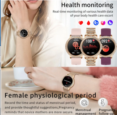 Smartwatch z ekranem, pomiarem – Watches Ladies Smartwatch recenzja i cena