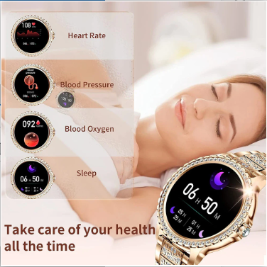 Smartwatch z ekranem, pomiarem – Watches Ladies Smartwatch recenzja i cena