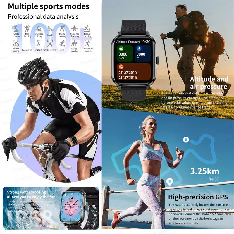 Smartwatch sportowy z GPS, pom – Smartwatch Watches For Women With Gps recenzja i cena