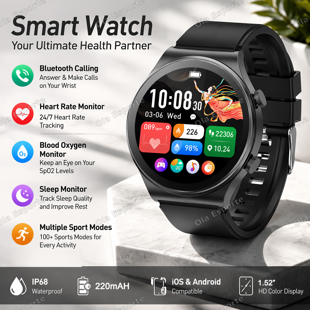 Smartwatch dla kobiet i mężczy – Smartwatch Watches For Women With Gps recenzja i cena