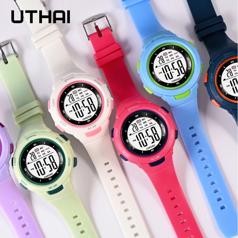 UTHAI CE49 zegarki dla dzieci  – Smartwatch Digital Watches For Kid Girl recenzja i cena