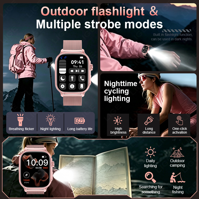 Inteligentne zegarki outdoorow – Smartwatch Watches For Women With Gps recenzja i cena
