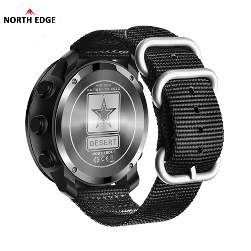 NORTH EDGE DESERT Męski Zegare – Altimeter Compass Watch recenzja i cena